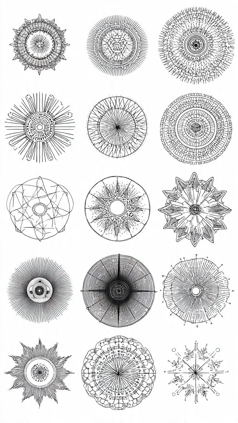 Small-medium stencil pack